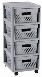CURVER Regał Infinity 231558 Szary
