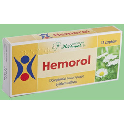 Hemorol Czopki, 12 Sztuk