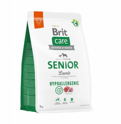 BRIT CARE Hypoallergenic Senior Lamb 3kg