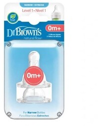 Dr Brown''s Options+ Smoczek do butelki z szeroką