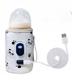 PODGRZEWACZ przenośny turystyczny do butelek pokarmu NA USB