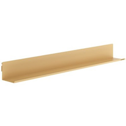 Półka wisząca metalowa beżowa, 1200 mm: JOANNE Fresh