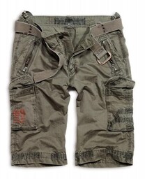 spodnie bojówki krótkie ROYAL SHORT - oliv-S