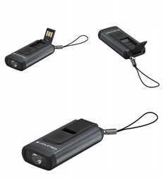 Latarka Ledlenser K6R Safety 400 lm szara