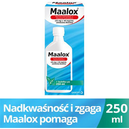 Maalox Lek na zgagę i niestrawność w postaci