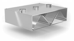 Polgast Okap centralny indukcyjny 1900x1800 mm I Stal