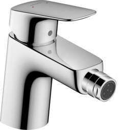 Hansgrohe Logis Jednouchwytowa bateria bidetowa 70 z metalowym
