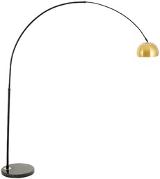 LAMPA STOJĄCA PODŁOGOWA CZARNO-MOSIĘŻNA AZURRO C1