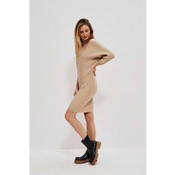 Sukienka z prążkowanej dzianiny-M