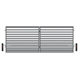 Brama dwuskrzydłowa Daniel 400 x 150 cm