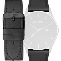Pasek do zegarka Paul Lorens LONGIO 7028A2 czarny