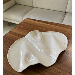 Pakamera Ceramiczna taca na przekąski WAVY no. 4