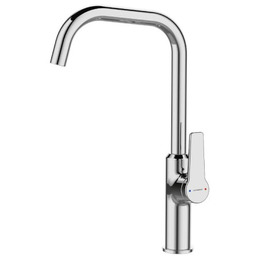 BATERIA ZLEWOZMYWAKOWA 37,9 cm STOJĄCA , CHROM