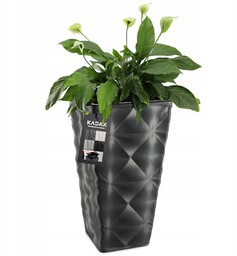 Donica ogrodowa Bando wysoka z wkładem 40 cm,