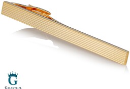 Złota spinka do krawata PS-256