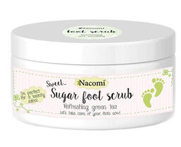 Nacomi, peeling cukrowy do stóp, zmiękczający, 125 g
