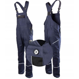 ANOG - BRIXTON NATUR SPODNIE OGRODNICZKI, BAWEŁNA (100%),