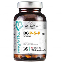 MyVita Silver Witamina B6 P-5-P Forte, 120 kaps.