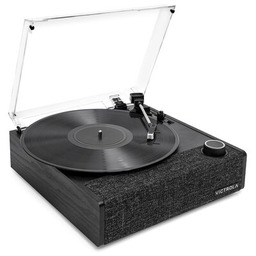 VICTROLA Gramofon VTA-74 Czarny