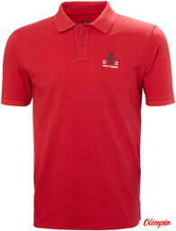 HELLY HANSEN Koszulka męska KOSTER POLO - Red