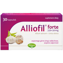 Alliofil Forte 350 + 50 mg, 30 kapsułek