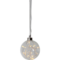 EGLO LED bombka świąteczna do wnętrz podświetlana szklana