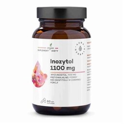 AURA HERBALS Inozytol 1100mg, 60 kapsułek