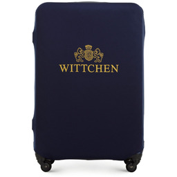 Pokrowiec na walizkę dużą granatowy