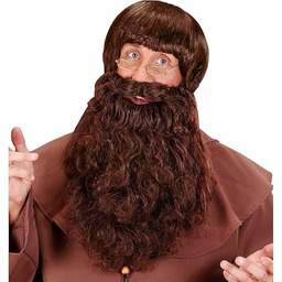 Brody Maxi - brązowe fałszywe brody do fantazyjnej