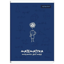 Astra zeszyt do matematyki A5 60 kartek kratka