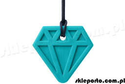 ARK Diamond gryzak logopedyczny naszyjnik w kształcie diamentu