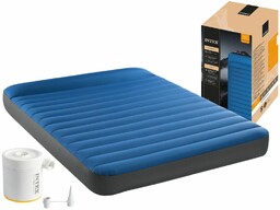 Materac Dmuchany Dwuosobowy Kempingowy 152x203x22 Intex 64013