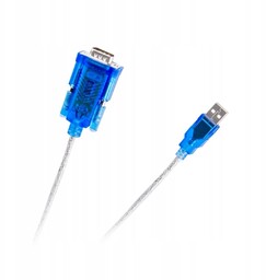 Kabel konwerter Usb 2.0 RS232 (DB9M)
