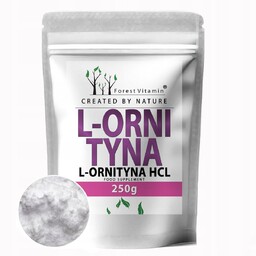L-Ornityna 250g chlorowodorek L-ornityny AMINOKWAS WĄTROBA LIVER