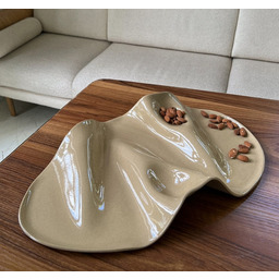 Pakamera Ceramiczna taca na przekąski WAVY no. 4