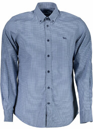 NIEBIESKA KOSZULA MĘSKA Z DŁUGIM RĘKAWEM HARMONT&BLAINE