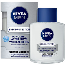 NIVEA_Men Skin Protection woda po goleniu Silver Protect