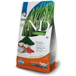 FARMINA N&D SPIRULINA HERRING CAT ADULT sucha karma
