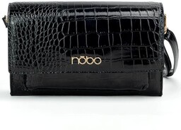 Klasyczna torebka Nobo z dekoracyjnym tłoczeniem elegancka wizytowa