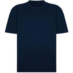 T-shirt Męski Gładki Granatowy ESPIONAGE Duże Rozmiary