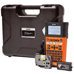 Brother PT-E300VP zasilacz walizka taśma Tze 18mm