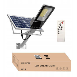 Superfire Mocna Lampa Solarna Led 897W Panel Słoneczny