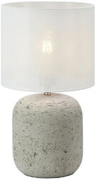 Markslojd Rustykalna lampa stołowa Montagna 108862 kamienna szary