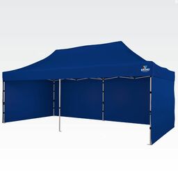 Namiot imprezowy 3x6m Nożycowy (3 ściany) - Stalowa