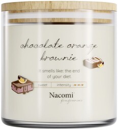 Nacomi Świeca sojowa - Chocolate orange brownie 450