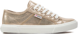 Tenisówki ONLY Shoes Nicola 15318574 Złoty