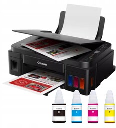 Urządzenie wielofunkcyjne 3w1 Drukarka Canon Pixma G3410 WiFi
