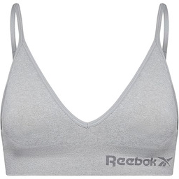 Reebok Damski krótki top z kryształu, rozciągliwy bawełniany