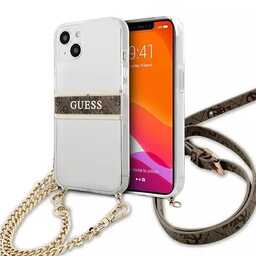 Guess GUHCP13SKC4GBGO iPhone 13 mini 5,4" Transparent hardcase