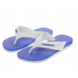 HAVAIANAS KLAPKI JAPONKI DZIECIĘCE NIEBIESKO BIAŁE 27-28 JWF